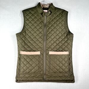 Brooks Brothers Red Fleece Thermore Vest Men's Sz M Small Flaw Shown in Photos